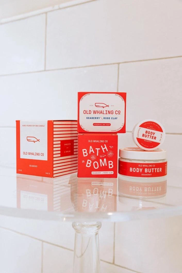 Seaberry & Rose Clay Bath Bomb - Image 3