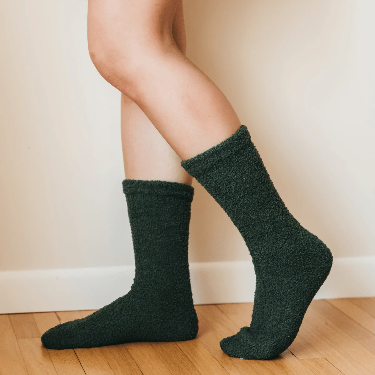 Cozy Cloud Socks - Douglas Fir