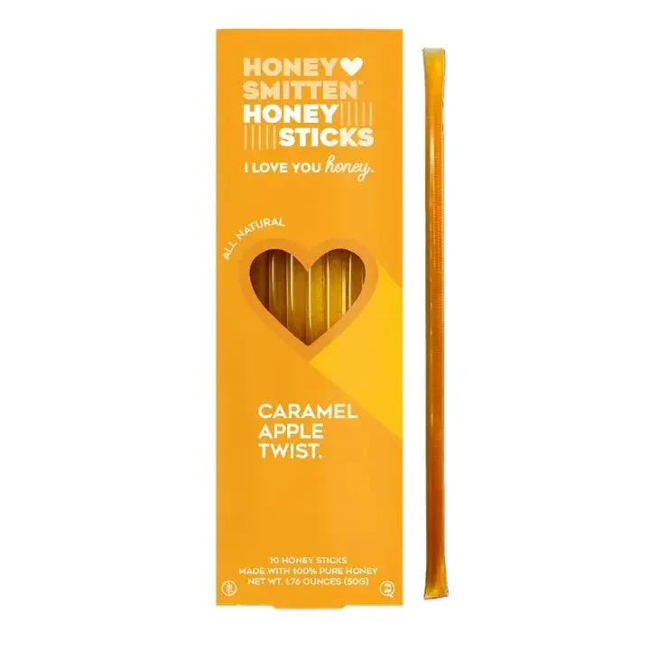 Caramel Apple Twist Honey Sticks
