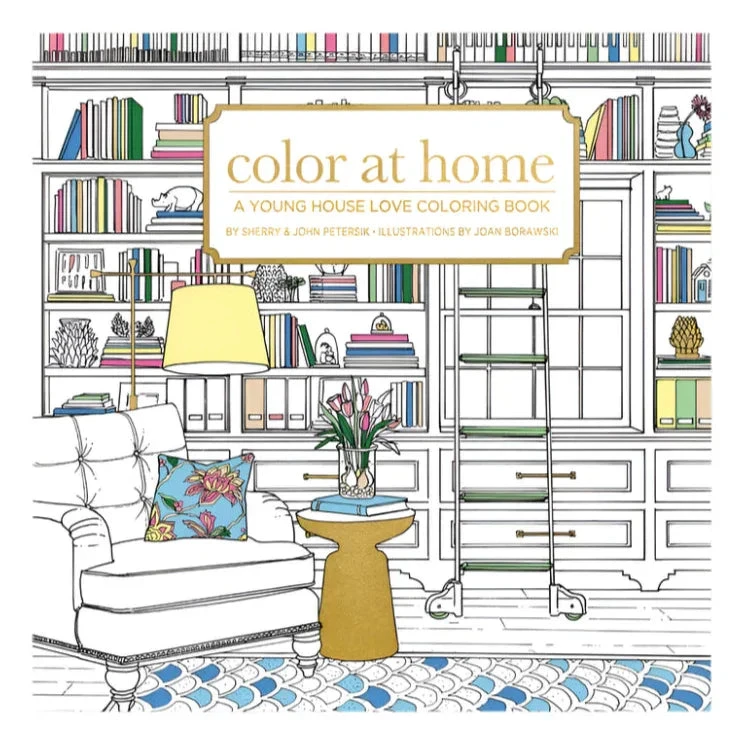 Color At Home: Adult Coloring Book