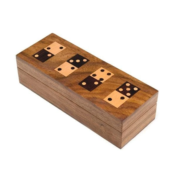 Domino Handmade Wooden Game Set - Image 4