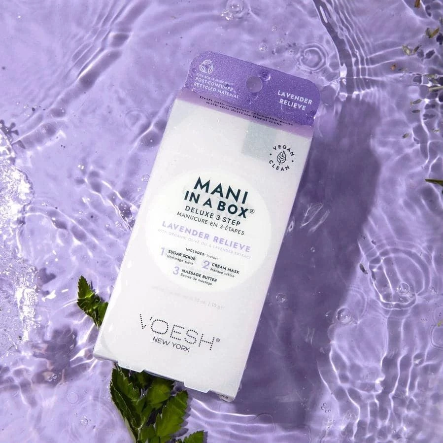 Mani In A Box - Lavender Relieve