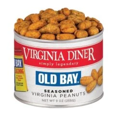 Old Bay Seasoned Peanuts Can