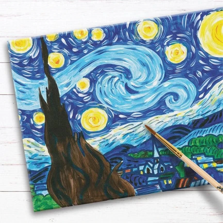 Faber-Castell Paint By Number Museum Series - The Starry Night