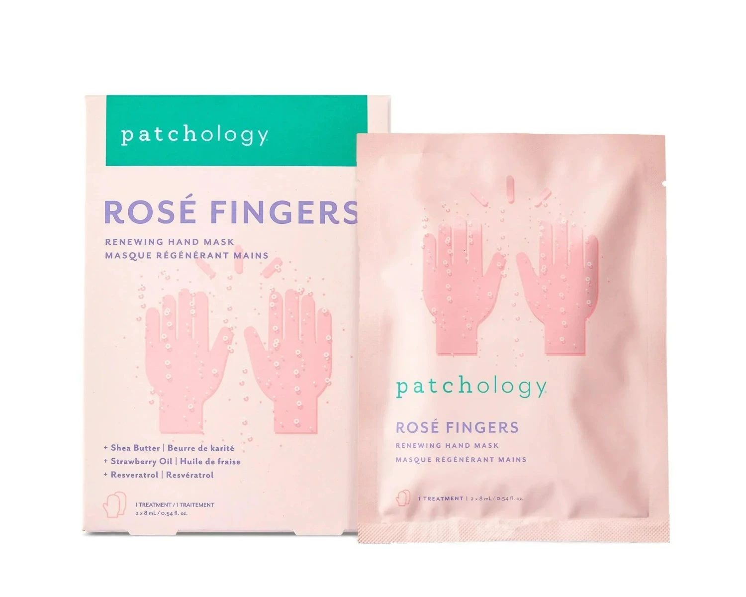 Patchology Serve Chilled Rosé Hand Mask - Image 3