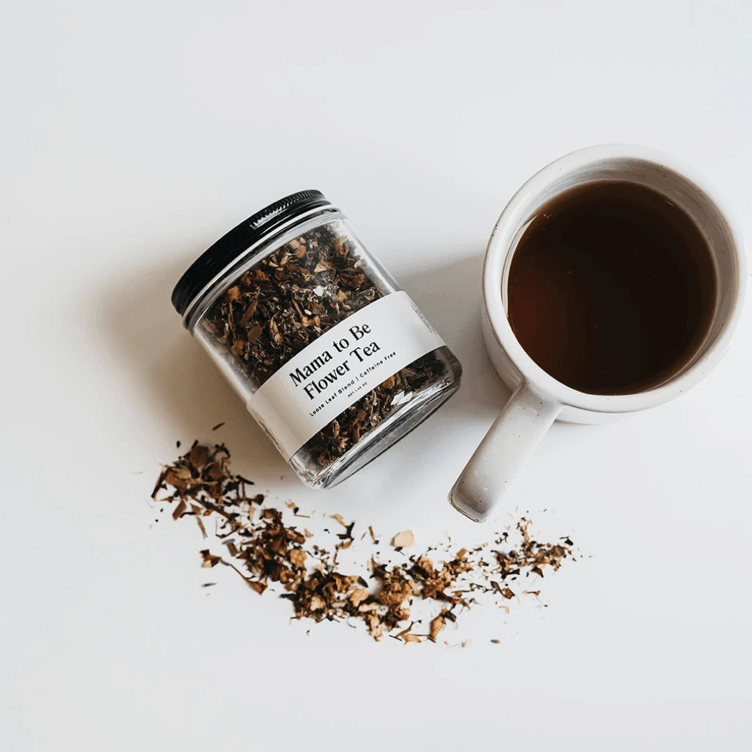 Mama To Be Flower Tea - Glass Jar - Image 4