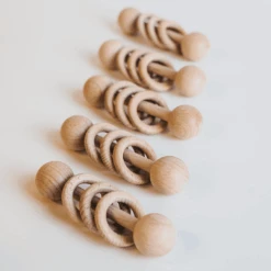 Wooden Ring Rattle