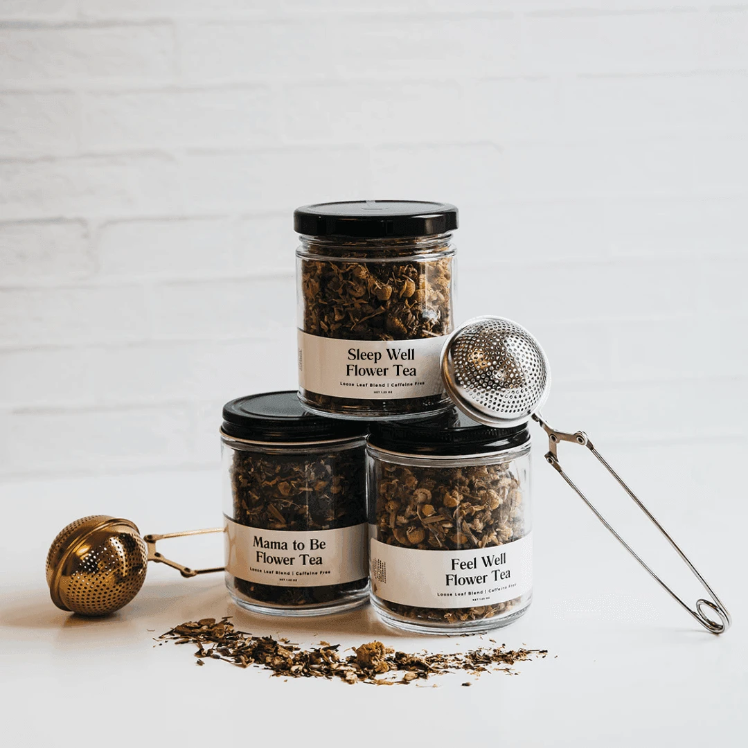 Mama To Be Flower Tea - Glass Jar - Image 7