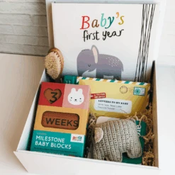 Baby’s First Year Gift Box - Gray
