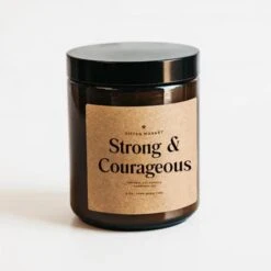 Strong & Courageous Soy Candle