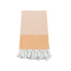 Classic Hand Towel -Melon Stripe