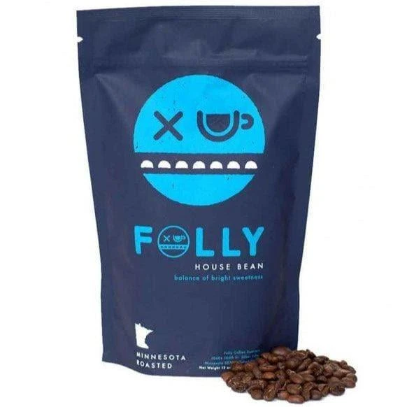 Folly Coffee House Bean - 12oz Whole Bean