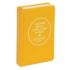 Chronicle Books Living Well One Line A Day Journal