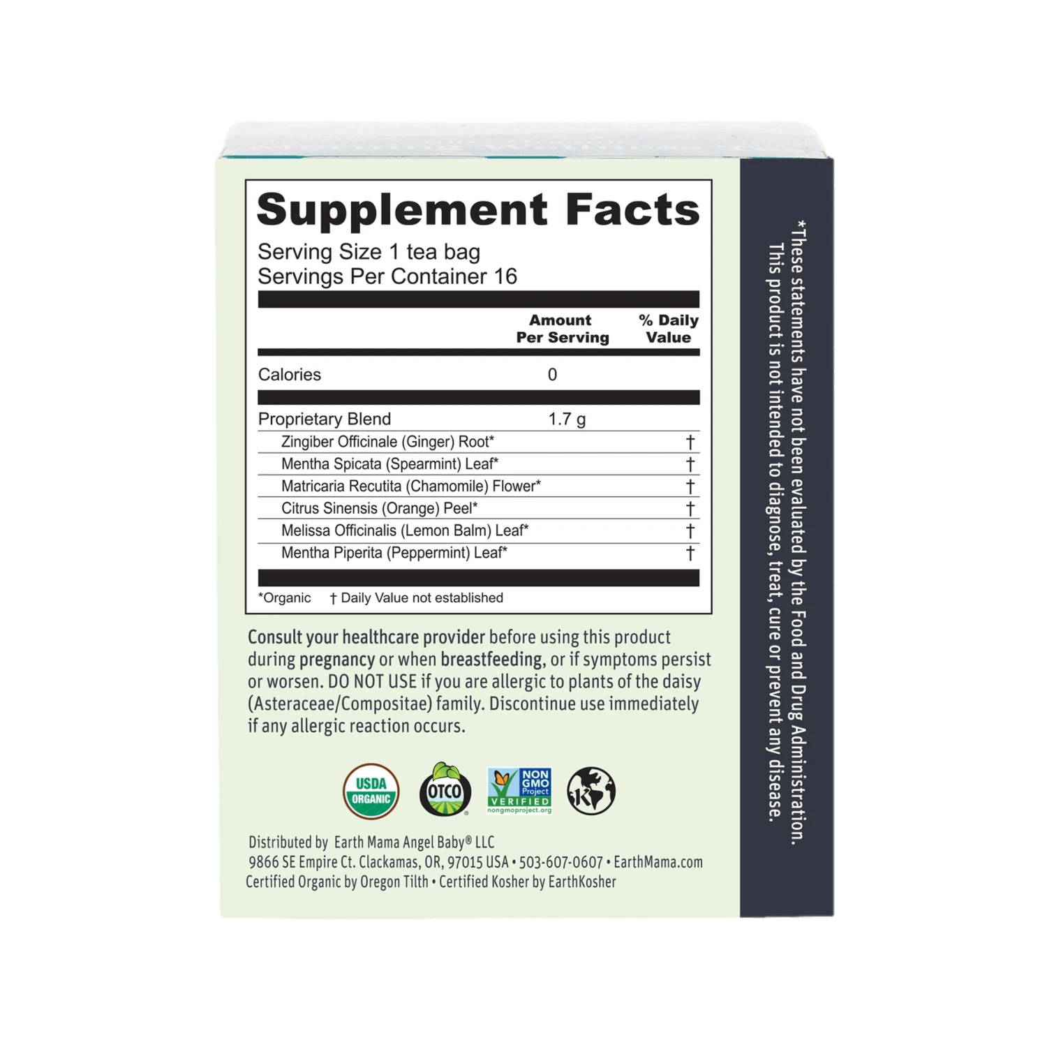 Organic Ginger Nausea Tea - Image 2