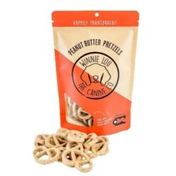 Peanut Butter Pretzels - Dog Treat
