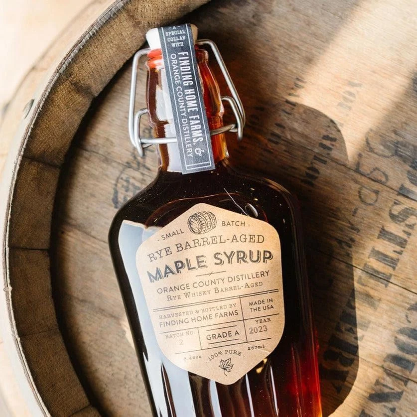 Rye Barrel-Aged Maple Syrup - 8.45oz - Image 5