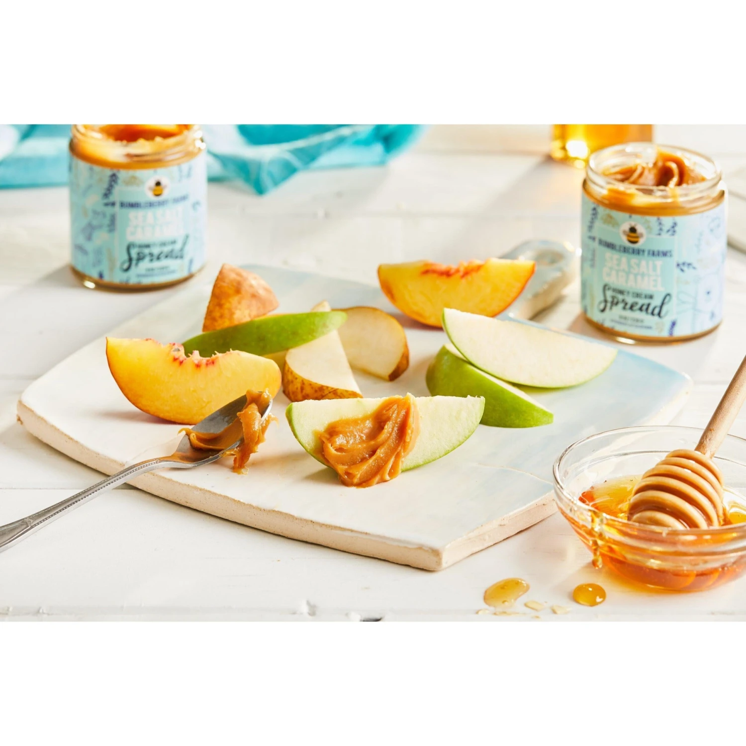 Sea Salt Caramel Honey Cream Spread - Image 2
