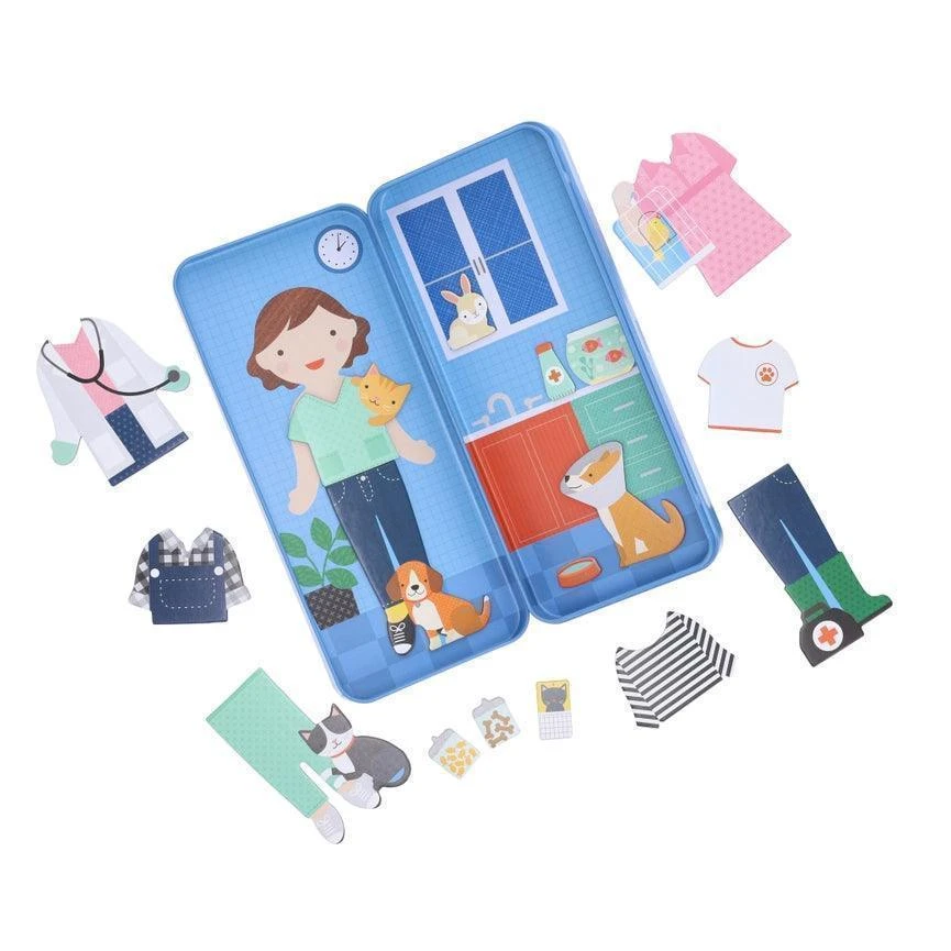 Chronicle Books Vet Magnetic Dress Up Play Set - Image 2