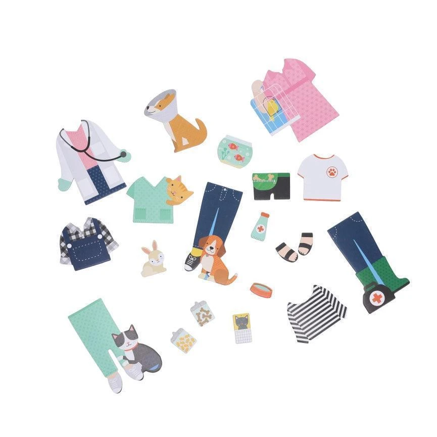 Chronicle Books Vet Magnetic Dress Up Play Set - Image 4