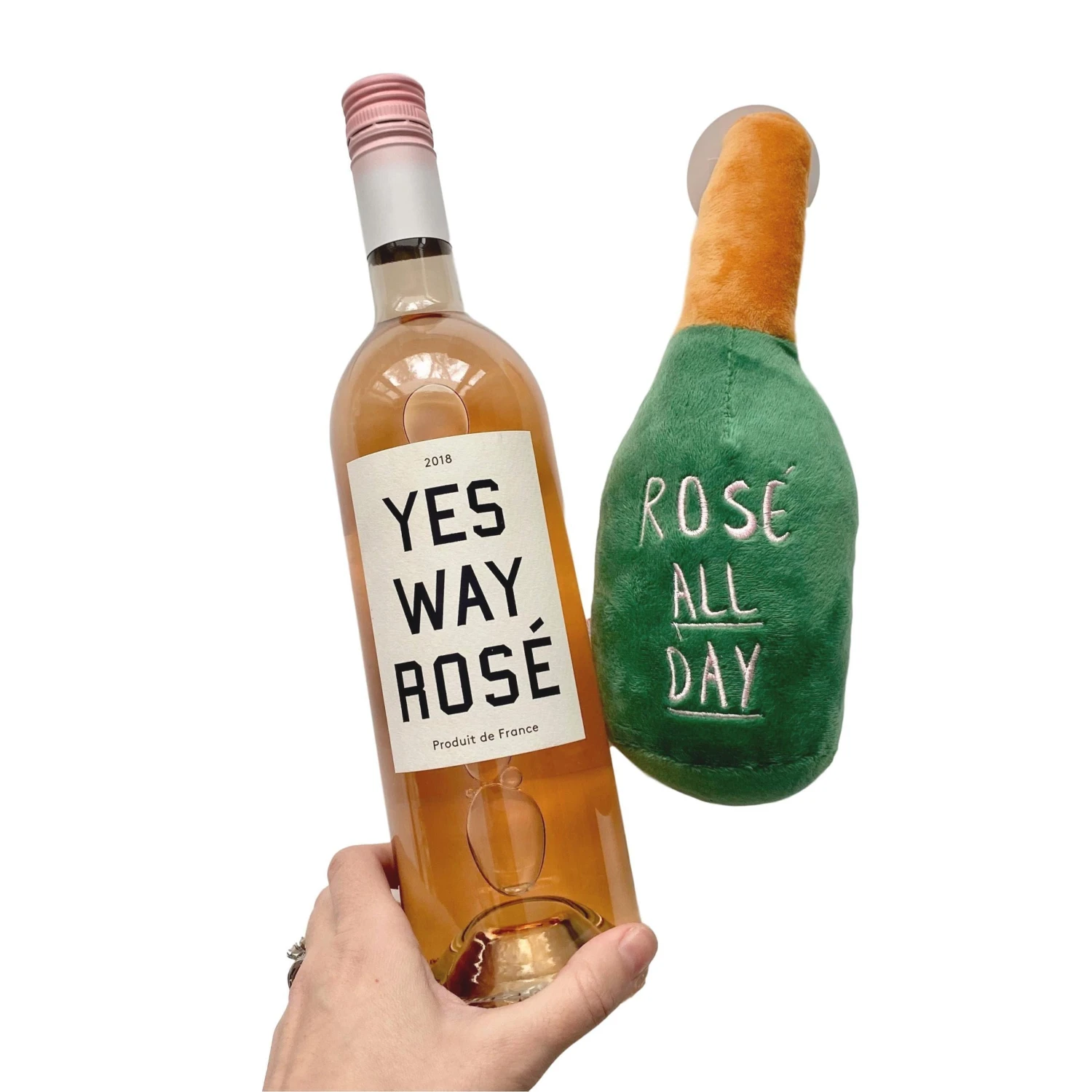 Woof Clicquot Rosé Champagne Bottle Dog Toy - Image 8